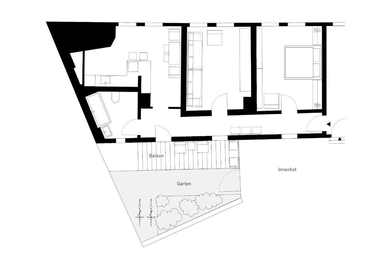 Gelber Loewe - Ferienwohnung In Der Erfurter Altstadt Dış mekan fotoğraf